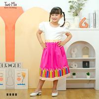 Gambar Two Mix Dress Anak Perempuan Bahan Katun - Baju Fashion Usia 1-12 Tahun 4216 Gaun - Fanta, 2 dari Two mix undefined 3 Tokopedia