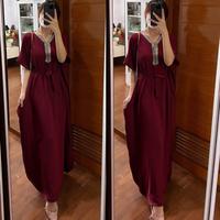 Gambar KAFTAN TALI LEBARAN KAFTAN DUBAI IKT CRINCLE ADEM ABAYA RAMADHAN Airflow Muslim - white zipper, ALL SIZE dari CALINEA21 undefined 2 Tokopedia