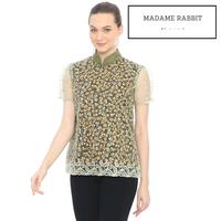 Gambar Atasan Batik Lengan Pendek Coffee Blouse Jahit Butik Rapi Baju Katun - S dari Madame Rabbit undefined 1 Tokopedia