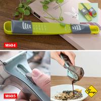 Gambar Sendok Takar Ukur Set Stainless Plastik Kopi Bumbu Measuring Cup Spoon - MS04 dari Lex Garage undefined 5 Tokopedia