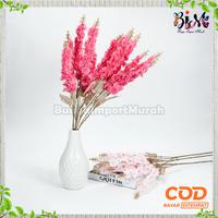 Gambar Delphinium Spring Cabang 3 Artificial Hyacinth Flower Tanaman Bunga Imitasi Palsu Tangkai Panjang Hiasan Dekorasi Pernikahan Pelaminan Aksesoris Ruangan Rumah Cafe Ruang Tamu Artifisial Premium Import Murah - Maroon dari Bunga Import Murah_NEW undefined 2 Tokopedia