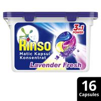 Gambar Rinso Matic Detergen Kapsul 3 in 1 Lavender Fresh / Rinso Sakura Blossom 16 Capsule - Sakura Blossom dari Purnama Furnitures undefined 3 Tokopedia