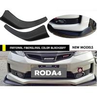 Gambar Winglet Lips Bumper Mobil Diffuser Depan Universal PLASTIK HITAM - Not Specified dari Roda4 undefined 1 Tokopedia