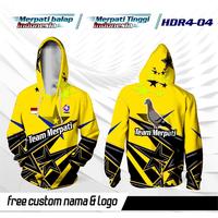 Gambar Jersey hoodie burung merpati baju dara balap tinggi kolong lengan panjang - MERAH, XS dari Fitri Jaswa undefined 2 Tokopedia