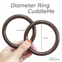 Gambar Cuddle Me Rings Tanpa Celah Untuk Gendongan jarik Bayi Samping - Rings dari Wafi Bebe Mom & Baby Shop undefined 2 Tokopedia