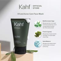 Gambar KAHF Face Wash Indonesia / Sabun Wajah Pria 100ml / Skin Energizing And Brightening Triple Action Oil Comedo Defense Acne Gentle Exfoliating Scrub / Skincare Facial Care Serum Cream Sunscreen Mask / Hair Body Eau De Toilette Deodorant Man Cowok Paket Set - S Energi & Bright, 50ml dari Prettify. undefined 3 Tokopedia