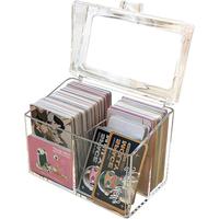Gambar Kotak Tutup Tempat Penyimpanan Kartu Nama Bening Akrilik Transparan Anti Debu Card Storage Box KPOP Photocard Organizer toploader  box - 1 grid dari INHQYL undefined 3 Tokopedia
