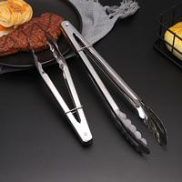 Gambar Capitan jepitan penjepit gorengan kue makanan stainless steel motif daun anti panas - 12 Inchi dari Banayya-Kitchenware undefined 1 Tokopedia