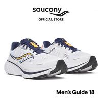 Gambar Sepatu Lari Pria SAUCONY Shoes Guide 18 Men - White / Navy - 42.5 dari Saucony Indonesia undefined 3 Tokopedia