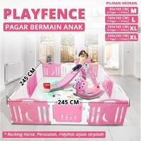 Gambar PANDA PLAYHOUSE Pagar Bermain Anak Moon Bulan Playground Bayi M1201 - PINK, Pagar M dari Panda Playhousee undefined 1 Tokopedia