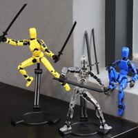 Gambar Stand Lucky 13 Figur Mainan Dummy 3D Dicetak Bergerak Shapeshift Robot Model Aksi DIY Manekin Dekompresi HadFigure Titan Dummy 13 - red dari HQRumah undefined 3 Tokopedia