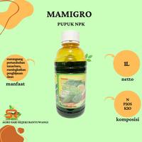 Gambar PUPUK NPK CAIR 12-9-6 MAMIGRO 1L dari AGRO SARI REJEKI BANYUWANGI undefined 3 Tokopedia