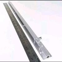Gambar Logam Abadi12 Grendel Slot Pintu Rumah Panjang (1 Meter) Full Cor Tebal Kunci Pintu - Silver, 100cm dari Logam Abadi12 undefined 4 Tokopedia