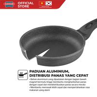 Gambar Sunhouse SBD30 Marble Frypan Anti Lengket Hitam 30 cm 1 Pcs Kitchenware dari Sunhouse Indonesia undefined 4 Tokopedia