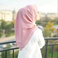 Gambar HIJAB SWAROVSKI MENYEBAR BAHAN VOAL SEGIEMPAT PAYET TERBARU BEADS TITIK MUTIARA DARISA HIJAB DIAMOND KRISTAL LABEL AKRILIK - dusty rose dari Darisa hijab_NEW undefined 2 Tokopedia