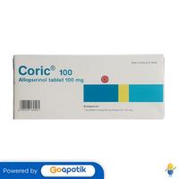 Gambar CORIC 100 MG BOX 100 TABLET dari Apotek Lany Farma's by GoA undefined 1 Tokopedia