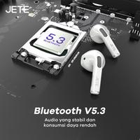 Gambar JETE CE2 TWS Headset Bluetooth 5.3 Wireless Earphone Earbuds IPX5 Noise Cancelling - Garansi 2 Tahun Headphones - White Pearl dari JETE Indonesia undefined 4 Tokopedia