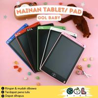 Gambar LCD Writing Writting Drawing Tablet Pad Papan Belajar Tulis Gambar Coret Hapus Mainan Edukasi Anak Table Drawing Papan Tulis Menggambar LCD Hapus Writing Board Tablet Digital Layar 8.5 inch anak bayi Belajar Pen - Putih dari GOL Baby Indonesia undefined 1 Tokopedia
