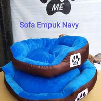 Gambar Tempat Tidur Kucing Anjing 60x40cm PetBed Kasur Ranjang Bantal Kucing - Hitam dari Melodipetshop undefined 5 Tokopedia