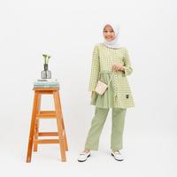 Gambar Applekidz Setelan Celana Muslimah Anak Perempuan Tanggung Aqeela Cantik Crinkle Motif Kotak Simple Nyaman Airflow Remaja - Size 12, Mocca dari Applekidz Indonesia Official undefined 1 Tokopedia