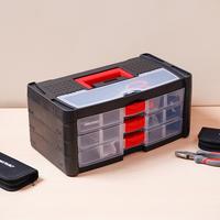 Gambar AZKO Maxbuilt Laci Perkakas Portable Tingkat Toolbox Tempat Peralatan Bengkel Organizer Alat Pertukangan Wadah Perkakas Teknisi - 4 Layer dari AZKO ID undefined 5 Tokopedia