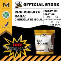 Gambar Muscle First Gold Series Pro Isolate Whey Protein 64 Servings 5lbs WPI 90 | BPOM & Halal - Coklat, Shaker + Scoop dari SuperFit Store undefined 1 Tokopedia