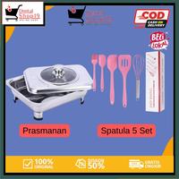 Gambar DS.ID COD PAKET 5IN1 PRASMANAN & UTENSIL 5SET Silikon Panci Set dari Digital Shop ID_NEW undefined 1 Tokopedia