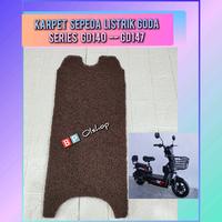 Gambar Karpet Sepeda Motor Listrik Goda Golden Series GD-140 141 142 143 144 145 146 Serabut Mie Bihun - Hitam dari BP Olshop undefined 4 Tokopedia