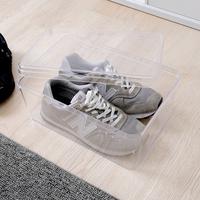 Gambar AZKO Stora Kotak Sepatu Transparan Shoe Box Storage Container Sepatu Wadah Penyimpanan Alas Kaki - S dari AZKO ID undefined 2 Tokopedia