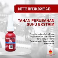 Gambar LEM BAUT LOCTITE 243 THREADLOCKER 10ML MENGUNCI IKATAN BAUT DAN MUR dari capellaaa undefined 2 Tokopedia