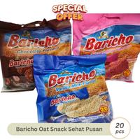 Gambar PROMO 3 PACK BARICHO SNACK SEREAL OAT RASA COKELAT STROBERI VANILLA  Food Strawberry Makanan - 3pcs Cokelat dari GunandyaShop undefined 3 Tokopedia