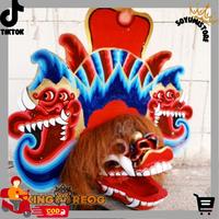 Gambar [DISKON AKHIR TAHUN] Kucingan murah/kucingan barongan/kucingan/kucingan pentas jaranan/barongan/bantengan/celeng/pecot/pecut budaya jawa SYS - Kucingan, 17 dari soyumistore undefined 3 Tokopedia