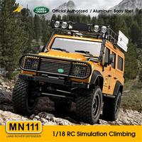 Gambar MN111 METAL KIT LAND ROVER DEFENDER 1/18 4X4 RC ADVENTURE - 1 dari Srigading Hobbies undefined 2 Tokopedia