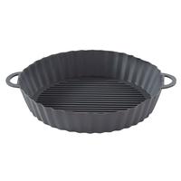 Gambar SSW Alas Air Fryer Baking Tray Silicone Pan - M02 - Gray - Gray dari serbaserbiworld_NEW undefined 2 Tokopedia