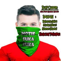 Gambar Masker Buff Custom suka suka Wanita dari Nazeefa Custom undefined 3 Tokopedia