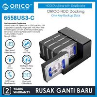 Gambar ORICO HDD Docking with Duplicator 2.5 / 3.5 inch - 6558US3-C - Docking HDD 2.5 / 3.5 i dari ORICO INDONESIA Official Shop undefined 1 Tokopedia