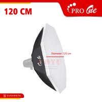 Gambar Pro One | Softbox Oktagon for Studio Flash Bowen Mount Diameter 120 cm Lampu Camera Putih dari Foyu Photo undefined 3 Tokopedia