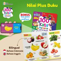 Gambar ISKA - Buku Boardbook New 100 Kata Pertamaku untuk Balita Bonus Video Animasi dan Belajar Merangkai Kata dari Toko Buku Solo undefined 4 Tokopedia