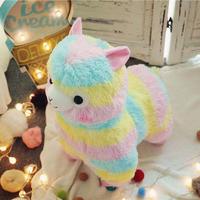 Gambar BONEKA ALPACASSO RAINBOW KAMBING DOMBA SHEEP IMPOR - 20cm dari Republik Boneka undefined 4 Tokopedia