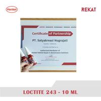 Gambar LEM BAUT LOCTITE 243 THREADLOCKER 10ML MENGUNCI IKATAN BAUT DAN MUR dari mingyustore undefined 5 Tokopedia
