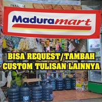 Gambar JDM Project - Banner Kios Maduramart Spanduk Toko Klontong Baner Jual Sembako Plakat Madura Mart Mmt Baner Jual Kelontong Tulisan Warung Sepanduk Alfadura - 2 x 0,8 m dari JDM Project undefined 2 Tokopedia