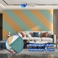Gambar Paus Biru - Wallpaper Sticker Foam Motif Diamond Bahan Kulit Ukuran 34,5cm x 34,5cm A49 - A49 (5mm) Biru dari Paus Biru Indonesia undefined 2 Tokopedia
