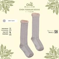 Gambar CUIT Kaos Kaki Panjang Anak Perempuan Ruffle Knee Socks Chen - Sage Green, 3-5 Tahun dari CUIT BABYWEAR undefined 3 Tokopedia