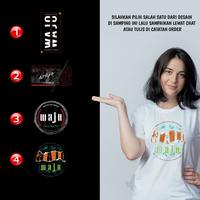 Gambar Kaos Distro WAJO Premium - 4 DESAIN STYLISH WAJO - XSKG5 Kaos Anak dan Dewasa Cewek Cowok Katun Combed Lembut - 3-4 TH, Lengan Pendek dari KOKA Kangkaos undefined 2 Tokopedia