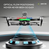 Gambar drone brushless s5s B5 dual camera 8K optical flow sensor anti tabrak - PUTIH 1BATRE dari centraltoys undefined 3 Tokopedia