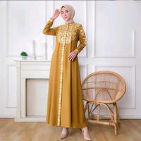 Gambar gamis katun toyobo bordir /gamis terlaris /gamis busui frendly /gamis terbaru / gamis polos cod Muslim Wanita Dress Baju - hitam, m dari Elvrist.id undefined 3 Tokopedia