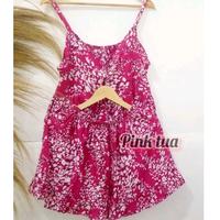Gambar Set Tanktop Rayon Jumbo Size XXL LD 125cm untuk Wanita - Bali, Setelan, Celana, Baju, Katun, Pendek, Motif, Kulot, Panjang - Tangtop Sakura Navy, All Size dari BajuBaliShop undefined 1 Tokopedia