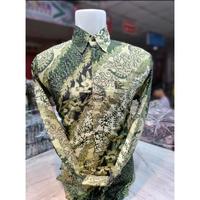 Gambar ( COD ) SETELAN BAJU COUPLE KEBAYA TUNIK LESTI DAN KEMEJA BATIK PRIA MOTIF CM SAGE GREEN - ATASAN TUNIK PADANG, L dari Riyani Kebaya undefined 5 Tokopedia