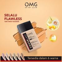 Gambar OMG Oh My Glam Coverlast Liquid Foundation - Alas Bedak Wajah Wanita skin tint Concealer omg  shade  41w  sand - 32N NATURAL dari glowcircle undefined 2 Tokopedia