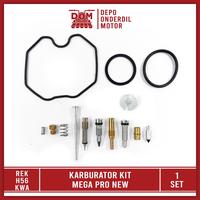 Gambar Repairkit Karburator Mega Pro New (KAWA) Carburator Repair Kit Parkit Spuyer Karbu Assy Motorcycle Motor Honda Megapro Primus Foto Asli Pilot Main Jet dari DEPO ONDERDIL MOTOR undefined 1 Tokopedia